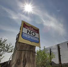 Trespassing